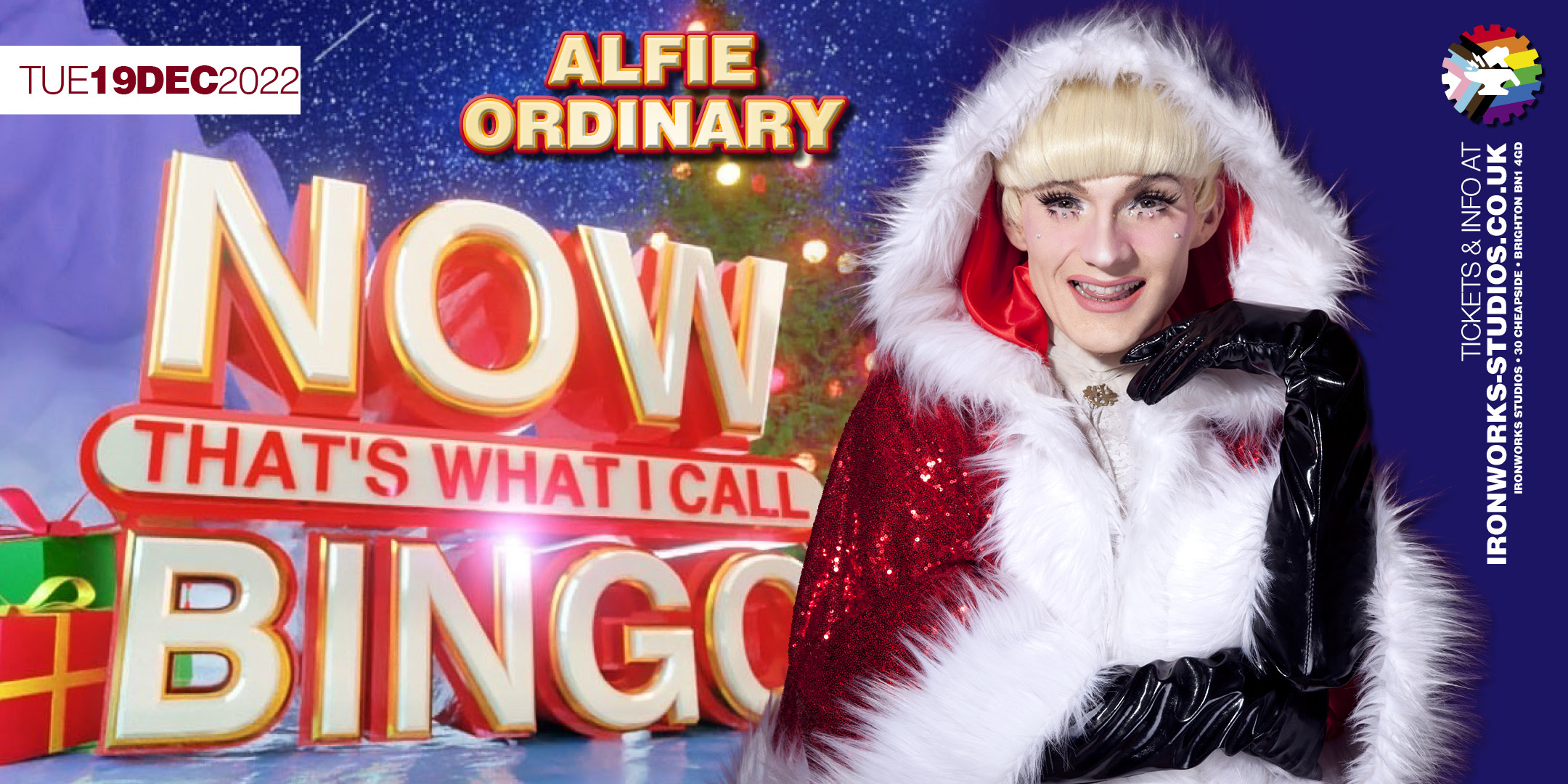 19 Dec: Alfie Ordinary’s “Now That’s What I Call Bingo” Christmas Edition