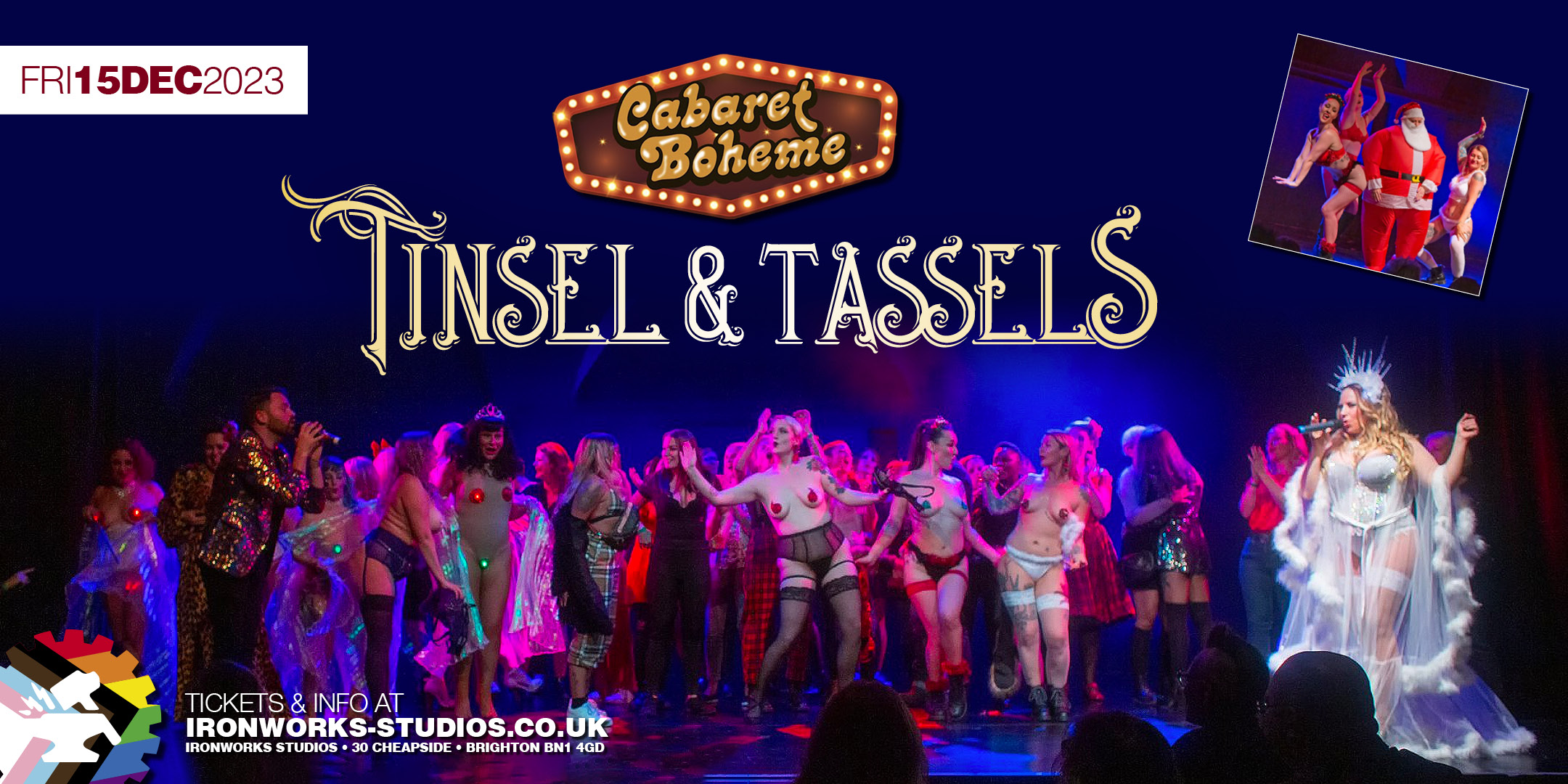 15th December: Cabaret Boheme – Tinsel And Tassels: A Brighton Burlesque Spectacular