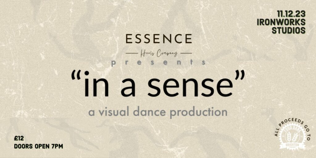 11th December: In A Sense- Brighton Dance Event 4